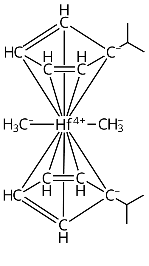 Dimethylbis[(1,2,3,4,5-?)-1-(1-metylethyl)-2,4-cyclopentadien-1- yl)]hafnium - CAS:68193-44-2 - Me2Hf(MeEtCp)2